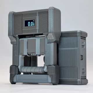 Two DEXDIA GX devices. One positioned upright, the other lying on its side.